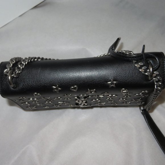 SAINT LAURENT Sunset Stars & Hearts Studded Bag - Picture 9 of 17